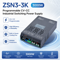 Alimentation à découpage AC/DC 3000W Série ZSN3 3K0, sortie réglable 12V à 220V, alimentation auxiliaire avec télécommande
