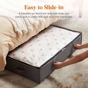 Foldable Underbed Blanket Clothes Non Woven Fabric Organizer Container Storage <b>Bag</b> - Product Image 6