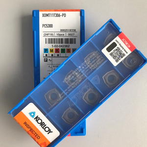 Korloys XOMT11T306-PD PC5300 <b>Square</b> CNC Carbide Inserts Customizable Turning <b>Tool</b> for CNC Lathe with OEM Support - Product Image 4