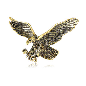 Retro liga esmalte águia broche dos homens moda novo acessório para presente festa de noivado - Product Image 1