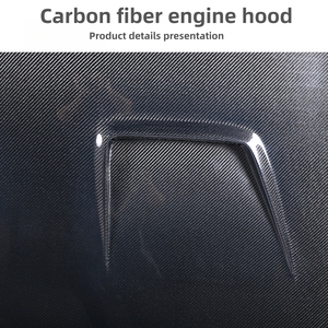 Cofano in Fibra di Carbonio Modificato per Modello RR, Cofano Motore Modificato per VW SCIROCCO dal 2010 al 2016, Prezzo all'Ingrosso di Fabbrica - Product Image 2