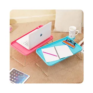 Foldable Laptop Table Bed Desk Breakfast Serving Bed Tray | Portable Mini Picnic Table Ultra Lightweight