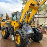 Chargeuse sur pneus Komatsu WA320 d'occasion, d'origine japonaise, en bon état, matériel de construction d'occasion à vendre