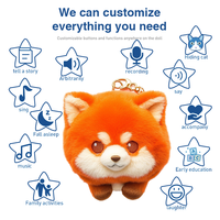 Jouets en peluche personnalisés, porte-clés animaux en peluche, OEM ODM, animaux mignons, breloques de sac à dos en peluche personnalisées