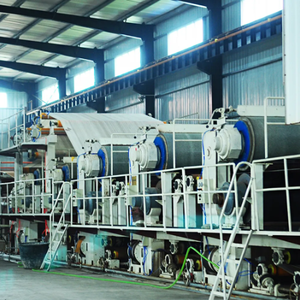 Machine à grande vitesse de fabrication de papier de nouvelles de 2400mm, machine de papier d'impression - Product Image 4