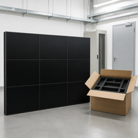 49 Inch LCD Video Wall 1.8mm Ultra Narrow Bezel 3x3 Matrix Splicing Screen for Security Control Room