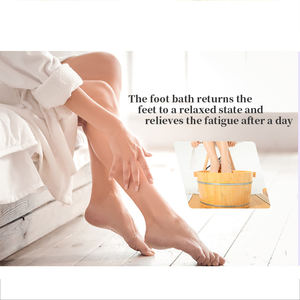 Productos para el cuidado de los pies de pedicura en remojo, incluyendo gelatina en remojo, sal marina, máscara de barro, exfoliante, crema de urea para pies - Product Image 3