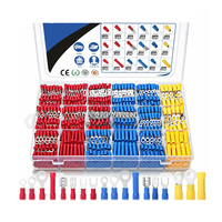 200 pièces 5 couleurs mâle femelle connecteur de balle bornes à sertir câblage