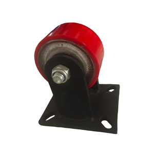 FloorSafe Premium Soft Rubber/Polyurethane Steel/Iron/Nylon Furniture Wheels <b>Swivel</b> Dual Locking Brakes Cribs <b>Tables</b> Cabinets - Product Image 2