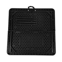 Table pliante réglable en hauteur, portable, pour camping, jardin, parc, fête, table à manger en plastique, très vendue