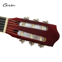 Wholesale Cheap Price Custom 39 Inch Basswood Top Wooden Chinese Glossy Classical Guitar with Nylon Strings for Beginner CIVIN