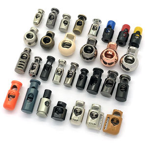 कॉर्ड बटन Buckles धातु कॉर्ड वसंत बकसुआ टॉगल डाट दौर रस्सी डाट बकसुआ कस्टम डिजाइन धातु कॉर्ड ताला जस्ता मिश्र धातु - Product Image 1