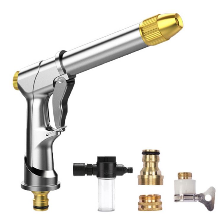 Многофункциональные бытовые приспособления для мойки двора и автомобиля, садовый водяной пистолет, трубка для распыления, шланг, насадка