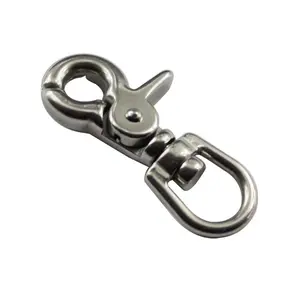 Wholesale Stainless Steel 316 Swivel Trigger Snap Hook Dog Leash Swivel Eye Snap Hook