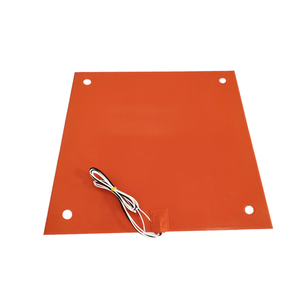 3D heater 300x300mm Silicone Electric Heater Mats heater <b>Pads</b> Thermal Blankets for Guitar Side and <b>Printer</b> machine Heaterpad - Product Image 3