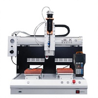 Machine de distribution de colle automatique CNC à 3 axes pour résine époxy UV et adhésif thermofusible PU, avec plusieurs têtes, pour peinture et doming