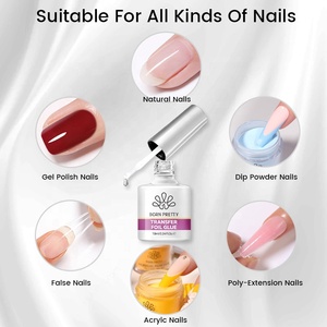 BORN PRETTY 10ml Colle pour feuilles de transfert d'ongles transparente, super forte, haute adhérence, gel de transfert UV LED pour autocollants d'ongles - Product Image 5