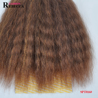Rebecca Fashion Cheveux synthétiques de haute qualité, mèches de cheveux synthétiques populaires, vente chaude de packs de tissage synthétique