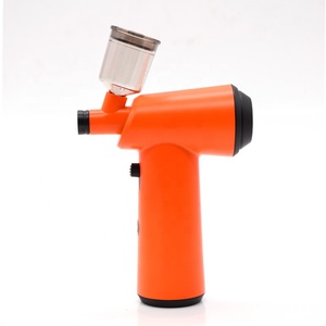 Kit de compresseur sans fil rechargeable, pistolet de pulvérisation portable pour salon de coiffure, <span class=keywords><strong>barbe</strong></span>, maquillage, aérographe double action - Product Image 2