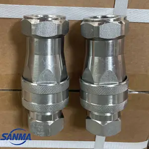 Hydraulic Connect Coupling ISO-A BSP Quick Couper