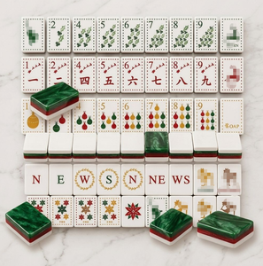 <span class=keywords><strong>Accessoires</strong></span> de Mahjong Américain en PMMA, Design Marbre de Luxe, Prix Usine, 160 Pièces, Portable, <span class=keywords><strong>pour</strong></span> 4 Joueurs, Divertissement Professionnel - Product Image 1