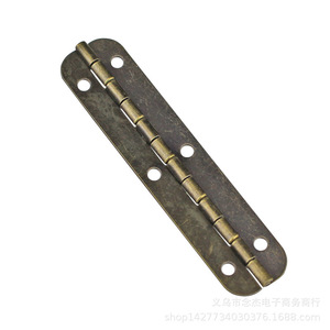 Bisagra de hierro antigua de 65x15mm, 180 grados, para caja de madera, embalaje de regalo, CC56 - Product Image 3