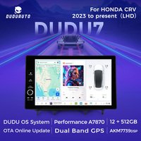 DUDUAUTO 11.5 pouces 12 + 512G unité principale autoradio lecteur multimédia autoradio GPS pour HONDA CRV 2023 à présent