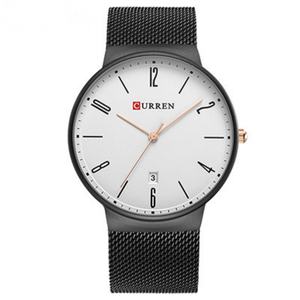 Montre pour homme 8257 en alliage de quartz avec cadran à aiguilles, sport, simple, tendance, minimaliste, décontractée, affaires, couple, étanche, 40 mm - Product Image 4