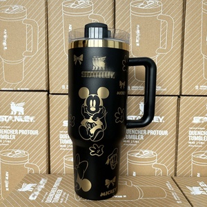 Thermos en acier inoxydable de 40 oz avec poignée, isolation thermique pour le chaud et le froid, voyage pour tasse <span class=keywords><strong>Stanley</strong></span> - Product Image 3