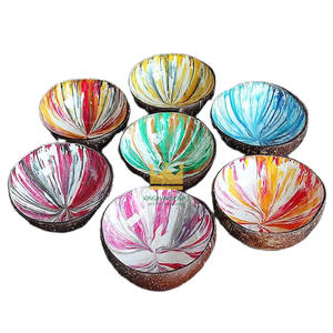 Tazón Decorativo de Cáscara de Coco Lacada Kinghandicraft al por Mayor, 100% Natural, Ecológico, Ligero, Duradero, Listo para Exportar - Product Image 4