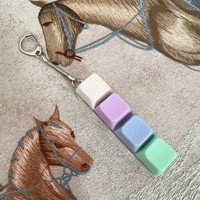 Porte-clés Fidget Millantech avec clavier et lumière LED, anti-stress, clicker de clavier