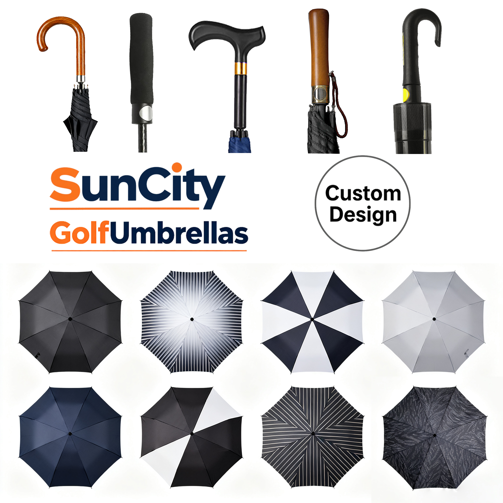 Parapluie de golf personnalisé