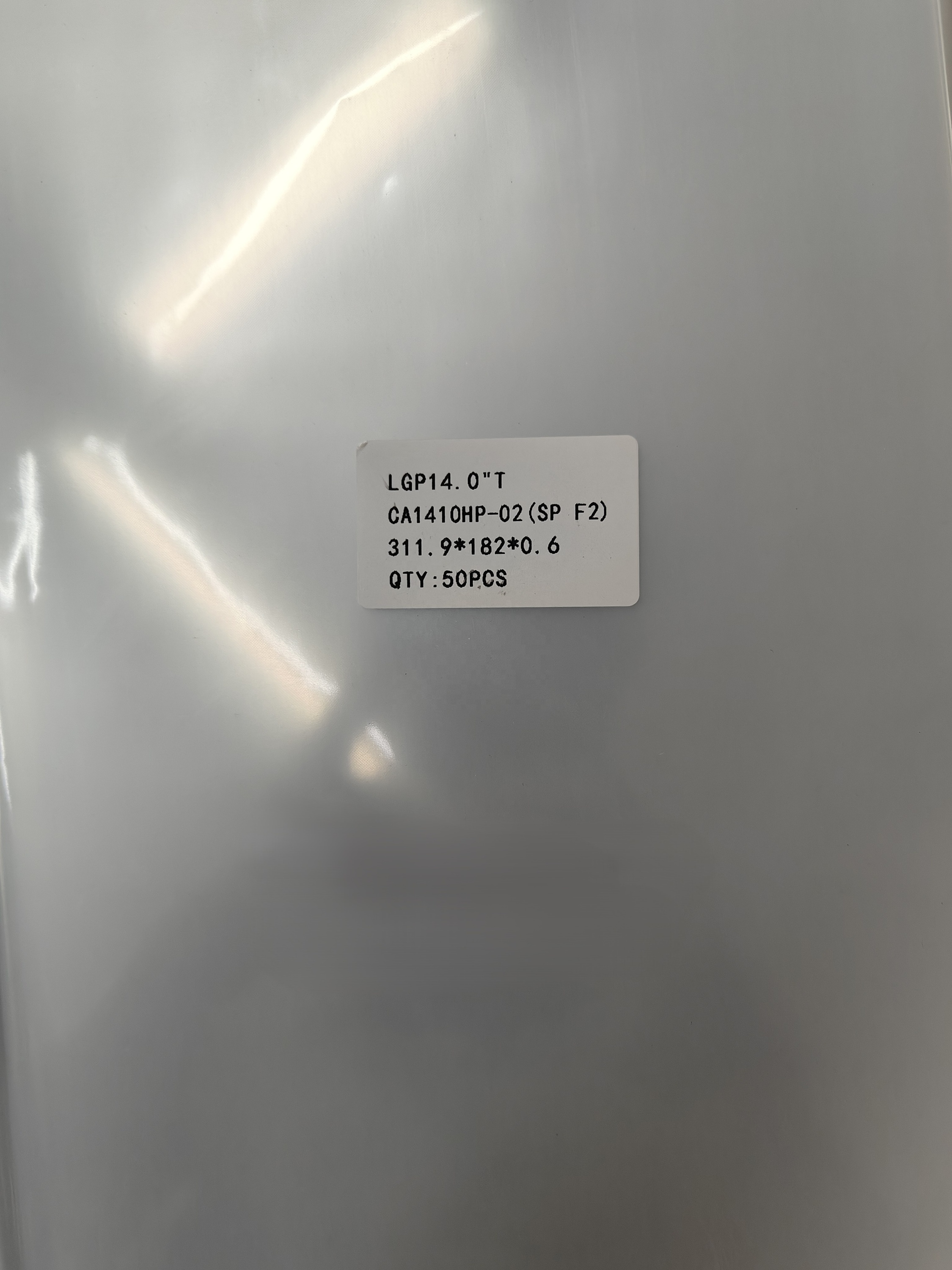 Factory Price Laptop LCD Backlight Light <strong>Guide</strong> Plate (LGP) for 11.6" 13.3" 14" 15.6" 17.3" Laptop <strong>Screen</strong>