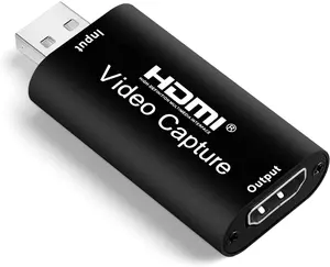 Ksin atacado placa de captura de vídeo, full hd 1080p usb 2.0 gravador hdmi