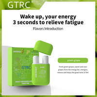 Inhalateur nasal double trou GTRC en anglais complet, transfrontalier, à l'huile essentielle de menthe fruitée, pour usage alimentaire, énergie rafraîchissante