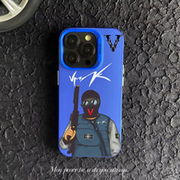 Coque de téléphone personnalisée de luxe tendance et protectrice pour iPhone 16 Pro Max 15 14 13 12 Mini 11 Xs Xr 7 8 Plus Vrunk