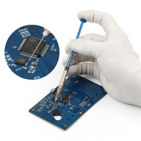 Colle argentée antistatique 0,2 ml pour réparation de circuits imprimés, pâte conductrice argentée pour interrupteurs de cartes PCB