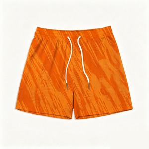Pantaloncini Personalizzati Alabama con Doppio Logo, Stile Retrò Universitario, con Grafica della Squadra e Coulisse in Rete per Uomo - Product Image 5