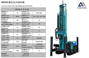 D Miningwell 350M Waterputboorboorinstallatie Draagbare Waterboormachines - Product Image 5