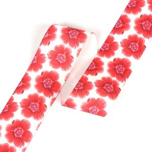 Custom Polyester Spandex Material Printed Elastic Band 3.8Cm Decorative Strap <b>Webbing</b> - Product Image 3