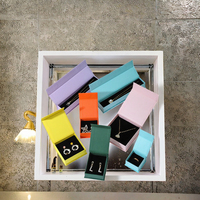 Boîtes rigides personnalisées en forme de livre pour l'emballage de bijoux, en carton avec doublure en éponge, fermeture magnétique, gaufrage, logo recyclable