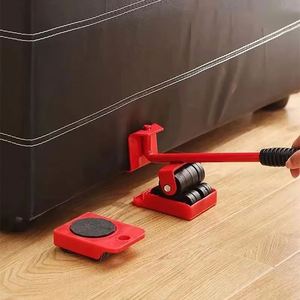 Professional Furniture Mover Lifter Wheel Durable Roller Bar Tool for <b>Moving</b> Heavy Stuffs Simple Style Transport Tool - Product Image 2