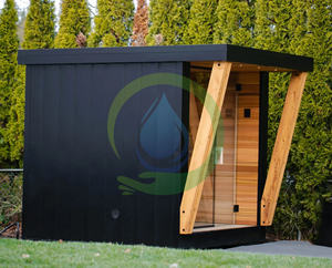 Традиционная деревянная сауна с кубиками красного кедра - Product Image 2