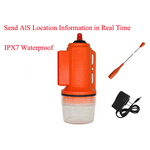 Boya de seguimiento de redes de pesca AIS de largo alcance (10 millas náuticas) para comunicación de larga distancia / Medidor de posición de redes / Localizador de redes para embarcaciones marinas - Product Image 3