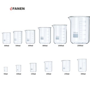Fanen bán buôn phòng thí nghiệm sử dụng chất lượng cao clear100ml mini nhỏ cốc - Product Image 4
