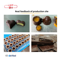 Lst Multivitamine Gummy Machine Tafelblad Automatische Chocolade En Fruit Gelei Gummy Vormmachine