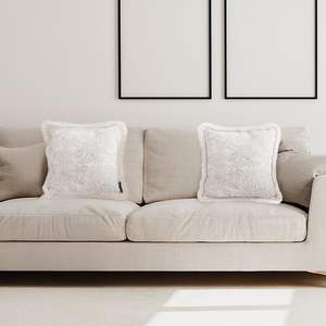 DB Luxury Plaid Jacquard Woven Throw Pillow 45cm 2X 2X French Jacquard Woven Square Soft Bedding Dormitorio Living Sofás Home - Product Image 2