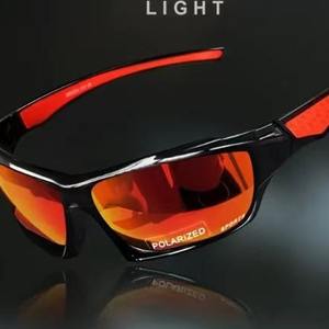 Gafas de Ciclismo con Logotipo Personalizado, Resistentes al Viento, Protección UV400, Lentes HD, Gafas Deportivas para Exteriores, Gafas de Sol Polarizadas UV400 para Ciclismo, para Hombre y Mujer - Product Image 5