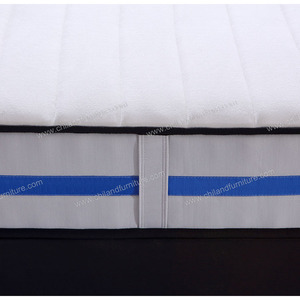 Doppelbett Bett Mittleres Schlaf gefühl 25cm Höhe Pillow Top Pocket Feder kern matratze ohne Rahmen und Schaumstoff hülle in einer Box - Product Image 5
