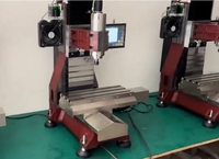 Mini tour CNC pour le traitement des métaux, petite taille avec contrôle DDCS V4.1, capacité moyenne